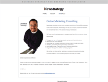 Tablet Screenshot of newstrategy.com